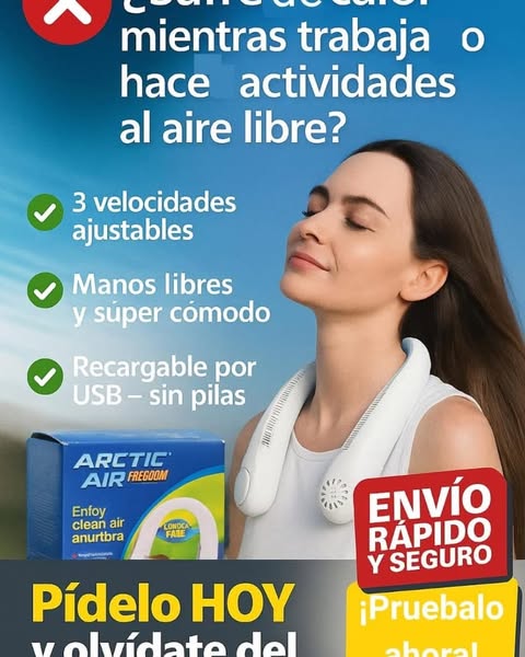 Ventilador de Cuello Portatil