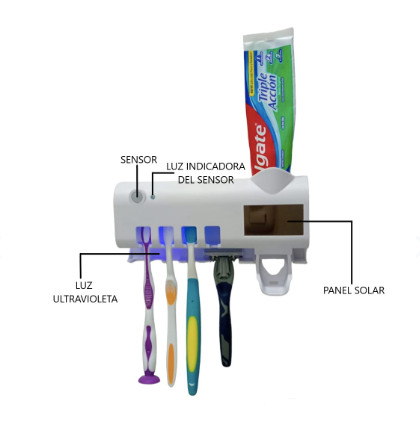 Soporte Esterilizador de cepillos